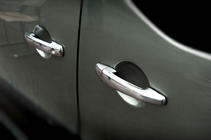 Fiat Scudo 2007-2015 Cubiertas de manijas de puerta en acero inoxidable foto 5