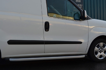 Fiat Doblo II 2010-2022 Molduras de Ventanas Acero Inoxidable foto 1