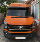 Volkswagen Crafter 2006-2016 Cubiertas de Parrilla Cromadas 2011-2017 Carmos - Acero Inoxidable Turco foto 2