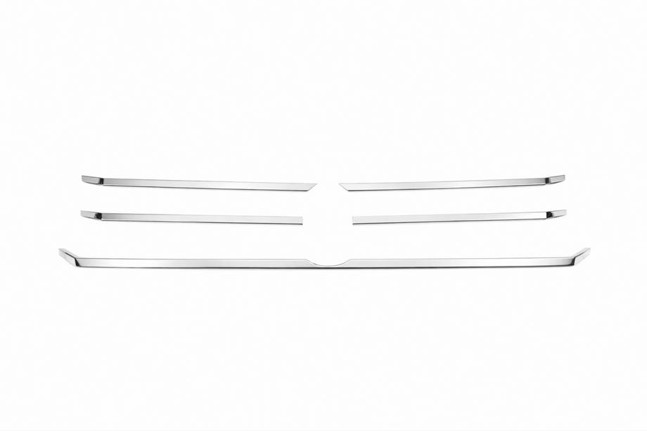Volkswagen Crafter 2006-2016 Cubiertas de Parrilla Cromadas 2011-2017 Carmos - Acero Inoxidable Turco Foto 5