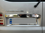 Volkswagen T5 Multivan 2003–2010 Moldura de acero inoxidable sobre la matrícula para puertas traseras abatibles foto 8