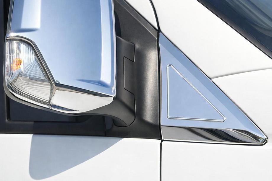 Volkswagen Crafter 2006-2016 Cubiertas de Espejos Acero Inoxidable (2 uds) Carmos - Acero Inoxidable Turco Image