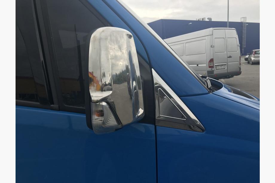 Mercedes Sprinter W906 2006–2018 Cubiertas de Espejos Acero Inoxidable (2 uds) Foto 3