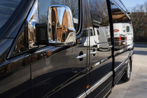 Mercedes Sprinter W906 2006–2018 Cubiertas de Espejos Cromadas (2 uds) Carmos, Acero Turco foto 1