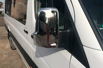 Mercedes Sprinter W906 2006–2018 Cubiertas de Espejos Cromadas (2 uds) Carmos, Acero Turco foto 8