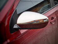 Nissan Qashqai 2010-2014 Cubiertas de Espejos (2 uds., Acero Inoxidable) Carmos - Acero Turco foto 3