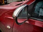 Nissan Qashqai 2010-2014 Cubiertas de Espejos (2 uds., Acero Inoxidable) Carmos - Acero Turco foto 4