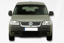 Volkswagen Caddy 2004-2010 Cubierta de parrilla acero inoxidable OmsaLine - Acero Inoxidable Italiano foto 3