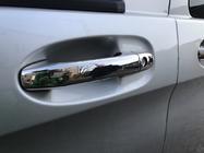 Mercedes Vito/V-class W447 2014- Cubiertas de Manijas Cromadas (4 uds., Acero Inoxidable) Con chip, OmsaLine - Acero Inoxidable Italiano foto 2