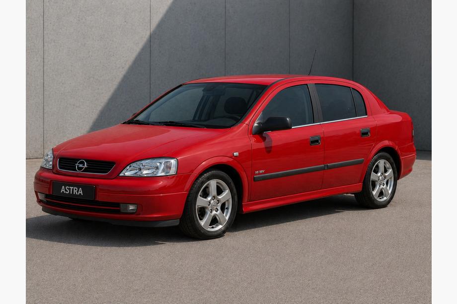 Opel Astra G classic 1998-2012 Molduras de Ventanas Cromadas (4 uds) Image