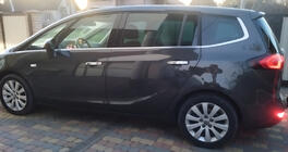 Opel Zafira B 2005–2011 Cubiertas de Manijas Cromadas (4 uds) OmsaLine - Acero Inoxidable Italiano foto 1
