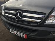 Mercedes Sprinter W906 2006–2018 Cubiertas de Parrilla Cromadas (2006-2013, Acero Inoxidable) OmsaLine - Acero Inoxidable Italiano foto 7