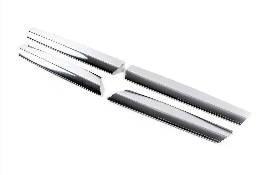 Mercedes Sprinter W906 2006–2018 Cubiertas de Parrilla Cromadas (2006-2013, Acero Inoxidable) Carmos - Acero Inoxidable Turco Foto 2