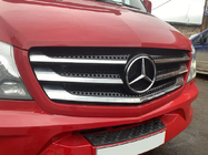 Mercedes Sprinter W906 2006–2018 Cubiertas de Parrilla Cromadas (2013↗, Acero Inoxidable) OmsaLine - Acero Inoxidable Italiano foto 6