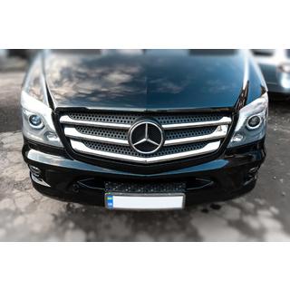 Cubiertas de Parrilla Cromadas (2013↗, Acero Inoxidable) Mercedes Sprinter W906 2006–2018 foto 3