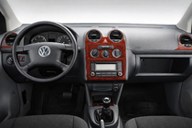 Volkswagen Caddy 2004-2010 Cubiertas de Panel de Salpicadero Aluminio foto 1