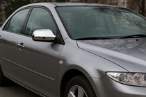 Mazda 6 2003-2008 Cubiertas Cromadas para Espejos (2 uds) Acero Inoxidable Pulido foto 1