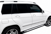 Mercedes GLK class X204 2008-2015 Estribos Laterales Allmond Grey (2 uds, Aluminio) foto 1