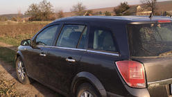 Opel Astra H 2004-2013 Molduras de Ventanas Acero Inoxidable Sedán, OmsaLine - Acero Inoxidable Italiano foto 5