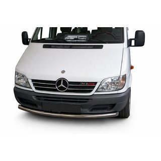 Defensa Delantera ST008 (Acero Inoxidable) Mercedes Sprinter W901/902/903/904/905 1995–2006 foto 1