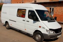 Mercedes Sprinter W901/902/903/904/905 1995–2006 Tubos Laterales (2 uds., Acero Inoxidable) foto 5