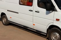 Volkswagen LT 1995-2006 Tubos Laterales (2 uds., Acero Inoxidable) foto 5