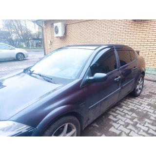 Deflectores de Ventana SD (4 uds, Perflex Sport) Renault Megane II 2004-2009 foto 3