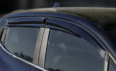 Renault Clio IV 2012-2019 Deflectores de Ventana HB (4 uds, Sunplex Sport) foto 2