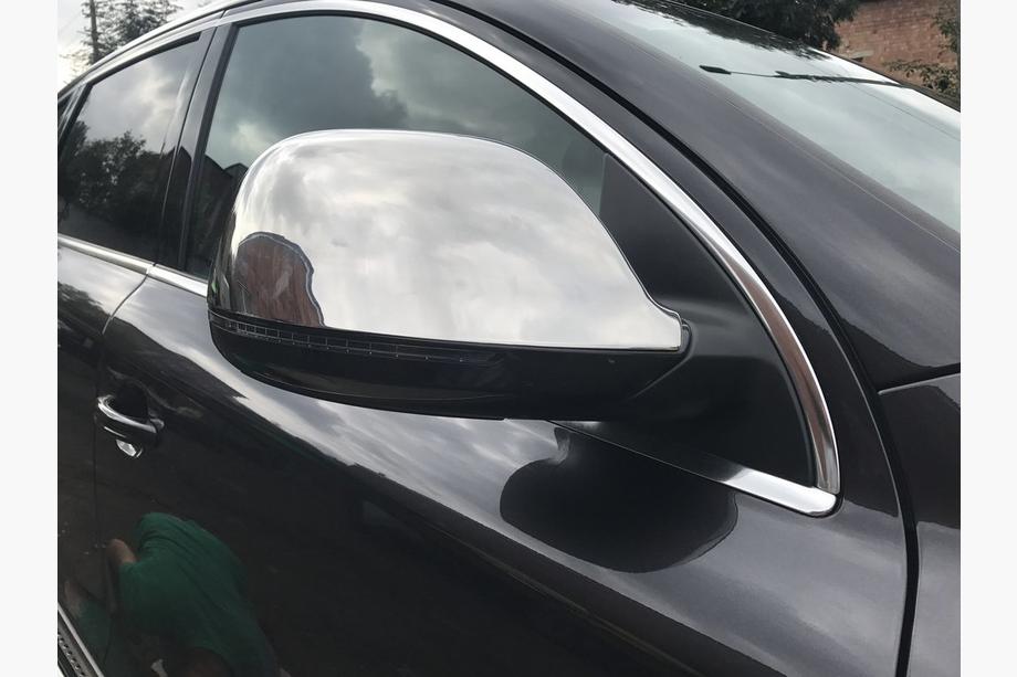 Audi Q7 2005-2015 Cubiertas de Espejos (2 uds, Acero Inoxidable) Foto 3