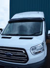 Ford Transit 2014- Visera parabrisas (negro brillo, 5mm) foto 5