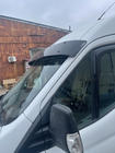 Ford Transit 2014- Visera parabrisas (negro brillo, 5mm) foto 22