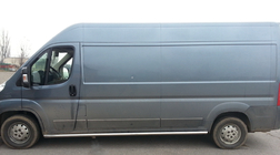 Citroen Jumper 2007-2025 Tubos Laterales (2 uds., Acero Inoxidable) Batalla Larga, Ø60 foto 3