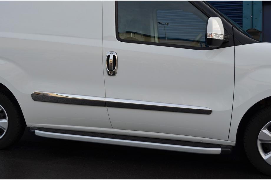 Citroen Nemo 2007-2017 Cubiertas cromadas para manijas y contornos (8 uds., acero inoxidable) Image