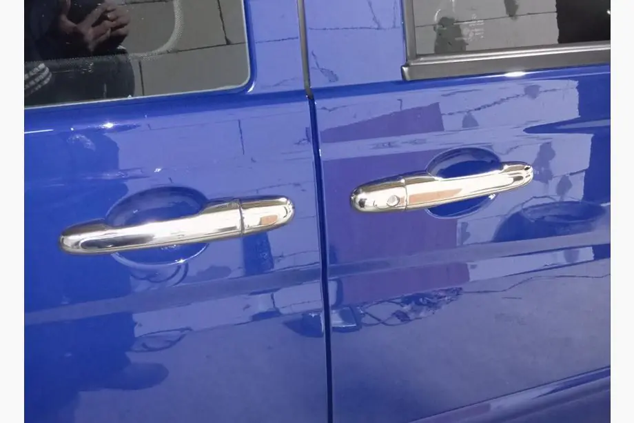 Mercedes Vito W639 2004-2014 Cubiertas de manijas de puerta en acero inoxidable Foto 6