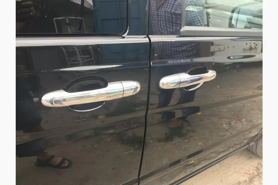 Mercedes Vito W639 2004-2014 Cubiertas de manijas de puerta en acero inoxidable Foto 5