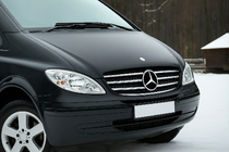 Mercedes Vito W639 2004-2014 Embellecedor de parrilla 2004-2010 acero inoxidable OmsaLine - Acero Inoxidable Italiano foto 1