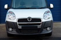 Fiat Doblo II 2010-2022 Embellecedores de faros antiniebla con franjas (2010-2015, 4 uds, acero inoxidable) Carmos - Acero Inoxidable Turco foto 5
