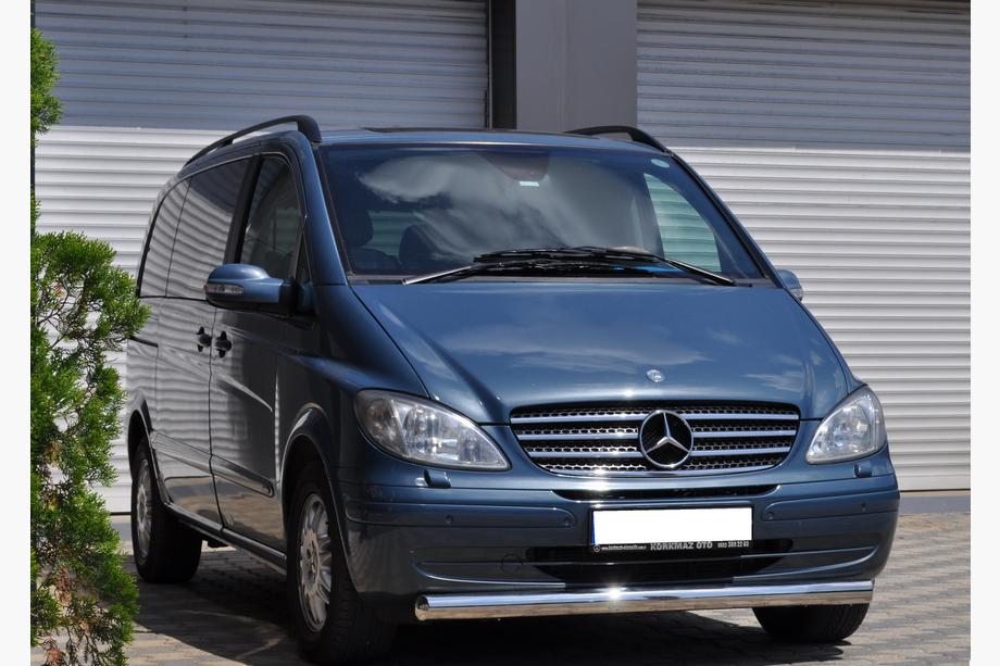 Mercedes Vito W639 2004-2014 Defensa Delantera ST008 (Acero Inoxidable) 2010-2015, 42mm Foto 3
