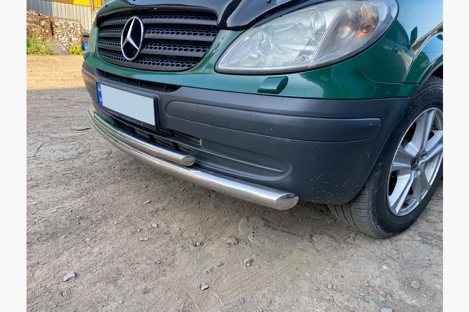 Mercedes Vito W639 2004-2014 Defensa Delantera ST014 (Acero Inoxidable) 2004-2010, 60 ↗ 42mm Image