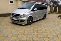 Mercedes Vito W639 2004-2014 Labio de parachoques BRB V1 (imprimado para pintar) Año 2004-2010 foto 3