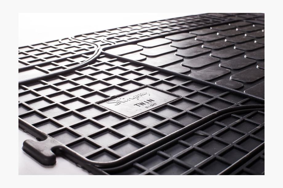 Mercedes Vito W639 2004-2014 Alfombrillas de goma traseras (2 uds, Stingray) Foto 6