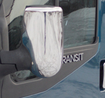 Ford Transit 2000–2014 Cubiertas de Espejos Cromadas (2 uds) foto 3