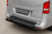 Mercedes Vito/V-class W447 2014- Barra Trasera Moonlight (Aluminio) Gris Mate foto 2