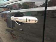 Mercedes Viano 2004-2014 Cubiertas de manijas de puerta en acero inoxidable 4 uds, OmsaLine - Acero Inoxidable Italiano foto 8