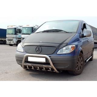 Defensa Delantera WT003/004 (Acero Inoxidable) Mercedes Viano 2004-2014 foto 1