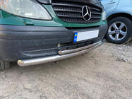 Mercedes Viano 2004-2014 Defensa Delantera ST014 (Acero Inoxidable) 60/42mm foto 4