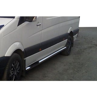Tubos Laterales (2 uds., Acero Inoxidable) Mercedes Sprinter W906 2006–2018 foto 3
