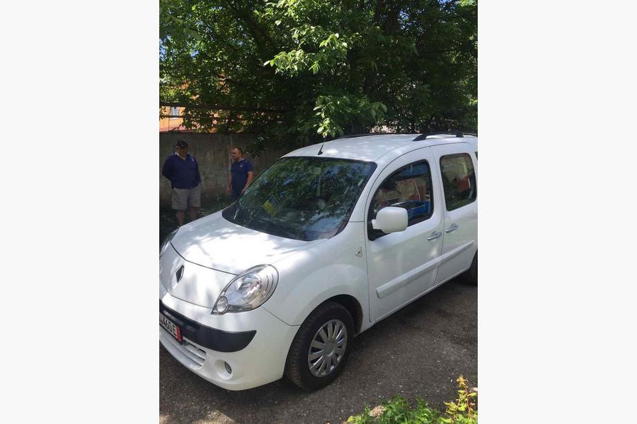 Mercedes Citan 2013-2021 Barras de Techo Negras Base Maxi, Pies Metalicos Foto 3