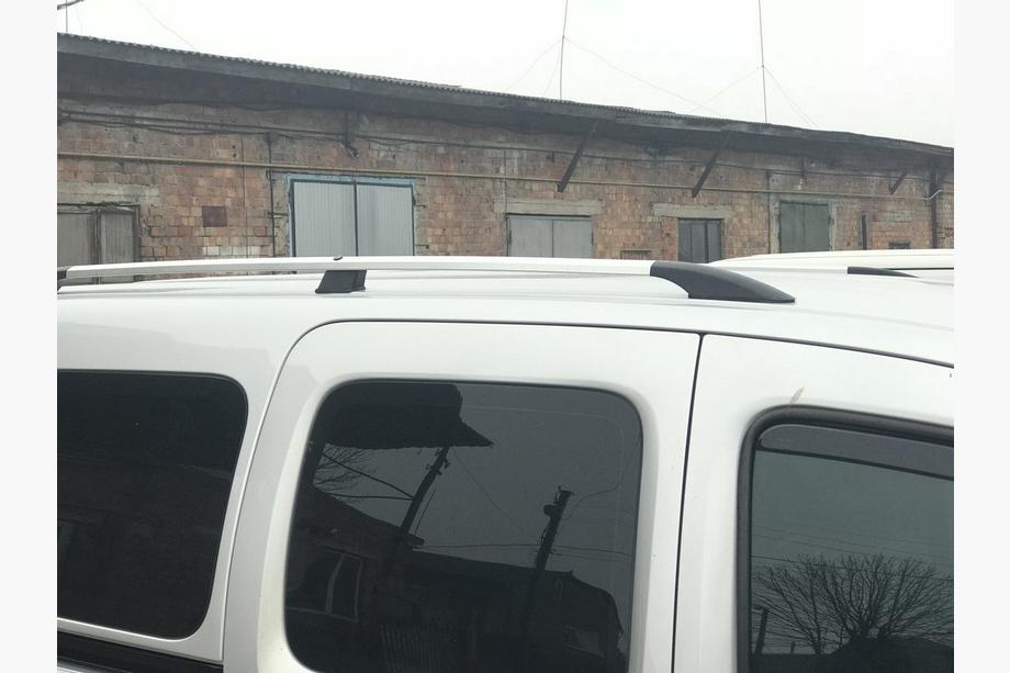 Mercedes Citan 2013-2021 Barras de Techo Cromadas Base Maxi, Pies de Plástico Foto 14