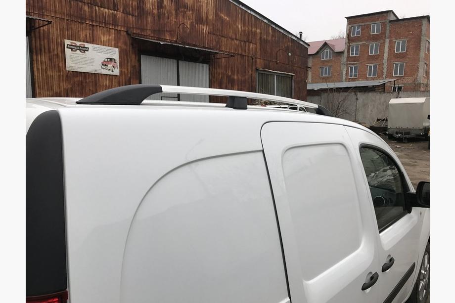 Mercedes Citan 2013-2021 Barras de Techo Cromadas Base Maxi, Pies de Plástico Foto 2